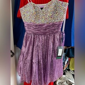 Fancy sparkling dress